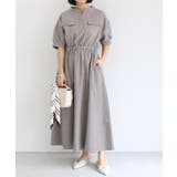 接触冷感リネンライクワンピース 着心地 暑い季節 | Pierrot | 詳細画像25