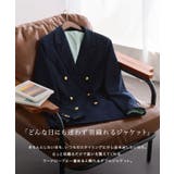 【TVスタイリスト りささんコラボアイテム】ゴールドボタンダブルテーラードジャケ… | Pierrot | 詳細画像4