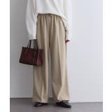 グレージュ | ウールタッチセンタープレスイージーパンツ ウールタッチ センタープレスパンツ | Pierrot