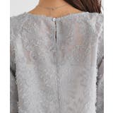 NHK「あさイチ」紹介 フリンジフラワージャカードトップス ジャカード | Pierrot | 詳細画像6 