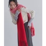 [ECLAM] バイカラーメランジマフラー マフラー | Pierrot | 詳細画像1 