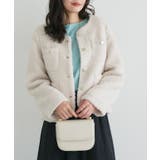 アイボリー | ラメ入りゴールドボタンジャケット ジャケット ゴールドボタン | Pierrot