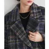 ブークレーチェックPコート Pコート チェック | Pierrot | 詳細画像30