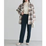 ブークレーチェックPコート Pコート チェック | Pierrot | 詳細画像20