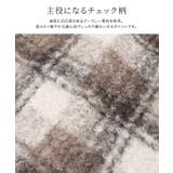 ブークレーチェックPコート Pコート チェック | Pierrot | 詳細画像2