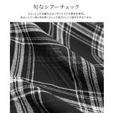 シアーチェックオーバーシャツ シアー チェック | Pierrot | 詳細画像2 