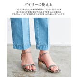 スクエアトゥアンクルストラップサンダル サンダル 靴 | Pierrot | 詳細画像3
