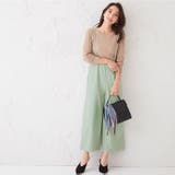 ミント | キャミオールインワンオールインワン ダブルストラップ ワイド ロンパース | Pierrot