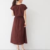 綿麻 スカート セットアップ綿 コットン リネン 麻 綿麻 スカート セットア | Pierrot | 詳細画像8 