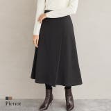 ウールタッチラップ風スカート スカート フレアスカート ラップスカート ミモレ | Pierrot | 詳細画像1 