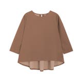 キャメル | バックフレアデザインTブラウス 春 ブラウス | Pierrot