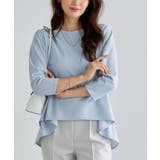 バックフレアデザインTブラウス 春 ブラウス | Pierrot | 詳細画像22 