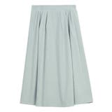 ミント | ピーチタックフレアスカート フレアスカート ピーチタック タック ミドル 膝丈 | Pierrot
