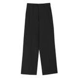 ブラック | 裏微起毛ボックスパンツ パンツ ボックスパンツ ボックス | Pierrot