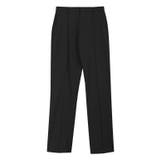 ブラック | 裏微起毛テーパードパンツ パンツ テーパードパンツ 裏微起毛 | Pierrot