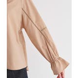 ハシゴレースキーネックブラウス シャツ ブラウス | Pierrot | 詳細画像5 