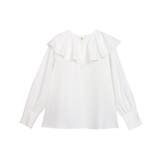 オフホワイト | 2wayフリルカラーブラウス ブラウス フリル襟 | Pierrot