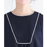 ブザムライナーデザインブラウス ブラウス ブザムデザイン | Pierrot | 詳細画像3 