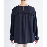 ブザムライナーデザインブラウス ブラウス ブザムデザイン | Pierrot | 詳細画像8 