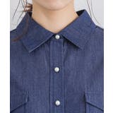 ボリュームスリーブパールボタンシャツ シャツ ボリュームスリーブ | Pierrot | 詳細画像4