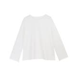 オフホワイト | 2wayポンチスリットスリーブプルオーバー カットソー ポンチ素材 | Pierrot