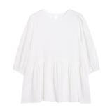 オフホワイト | ギャザー切替チュニックブラウス ブラウス トレンド | Pierrot