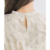 ウエストギャザー柄ワンピース ワンピース ギャザーワンピ | Pierrot | 詳細画像4 