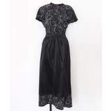 ウエストギャザー柄ワンピース ワンピース ギャザーワンピ | Pierrot | 詳細画像8 