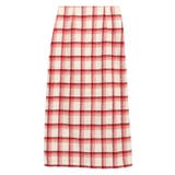 ピンク | 丈が選べるウールタッチチェック柄スカート スカート ミドル丈 | Pierrot