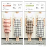 丈が選べるウールタッチチェック柄スカート スカート ミドル丈 | Pierrot | 詳細画像13