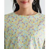 花柄ベルスリーブブラウス ブラウス ベルスリーブ | Pierrot | 詳細画像3 