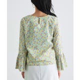 花柄ベルスリーブブラウス ブラウス ベルスリーブ | Pierrot | 詳細画像7 