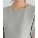 構築袖ペプラムニット スポンジニット ペプラムシルエット | Pierrot | 詳細画像4