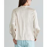 タイデザインブラウス ブラウス タイデザイン | Pierrot | 詳細画像7 