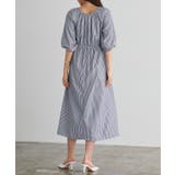 ストライプボリュームスリーブワンピース ワンピース ストライプ | Pierrot | 詳細画像8 