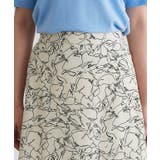 線画裾切り替えヘムスカート スカート 線画 | Pierrot | 詳細画像3