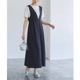 ネイビー | ウエストマークジャンパースカート ジャンパースカート ジャンスカ | Pierrot