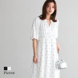 リップルドットフレアワンピース ワンピース リップル | Pierrot | 詳細画像1