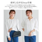 選べる柄2wayギャザーブラウス ブラウス ギャザー | Pierrot | 詳細画像3 