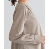 裏微起毛キーネックボリュームスリーブブラウス ブラウス 裏起毛 | Pierrot | 詳細画像7 