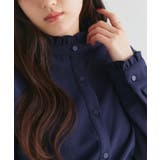 裏微起毛フリルネックブラウス ブラウス 裏起毛 | Pierrot | 詳細画像27 