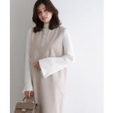 オフホワイト | 2wayフレアスリーブニット フレアスリーブ 2way | Pierrot