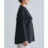 フリルチュニックブラウス ブラウス チュニック丈 | Pierrot | 詳細画像8 