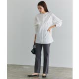 フリルチュニックブラウス ブラウス チュニック丈 | Pierrot | 詳細画像18 