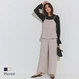 ペプラムオールインワン オールインワン ペプラムシルエット | Pierrot | 詳細画像1 