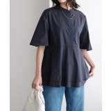 ティアードチュニックブラウス ブラウス 綿混素材 | Pierrot | 詳細画像22 