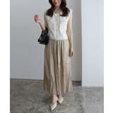 シャイニーサテンワイドパンツ ワイドパンツ シャイニーサテン | Pierrot | 詳細画像30