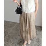 シャイニーサテンワイドパンツ ワイドパンツ シャイニーサテン | Pierrot | 詳細画像32