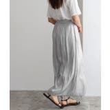 シャイニーサテンワイドパンツ ワイドパンツ シャイニーサテン | Pierrot | 詳細画像22