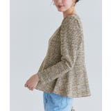 ツイードペプラムカットソー カットソー ツイード | Pierrot | 詳細画像21 